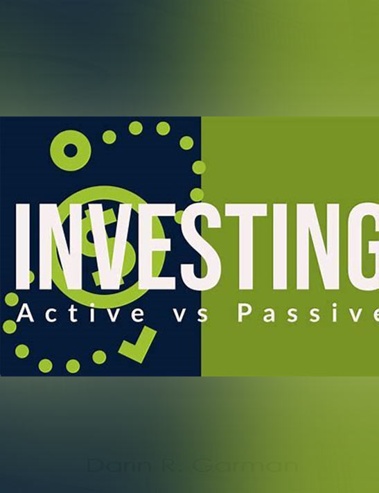 Passive and active investor goals worksheets